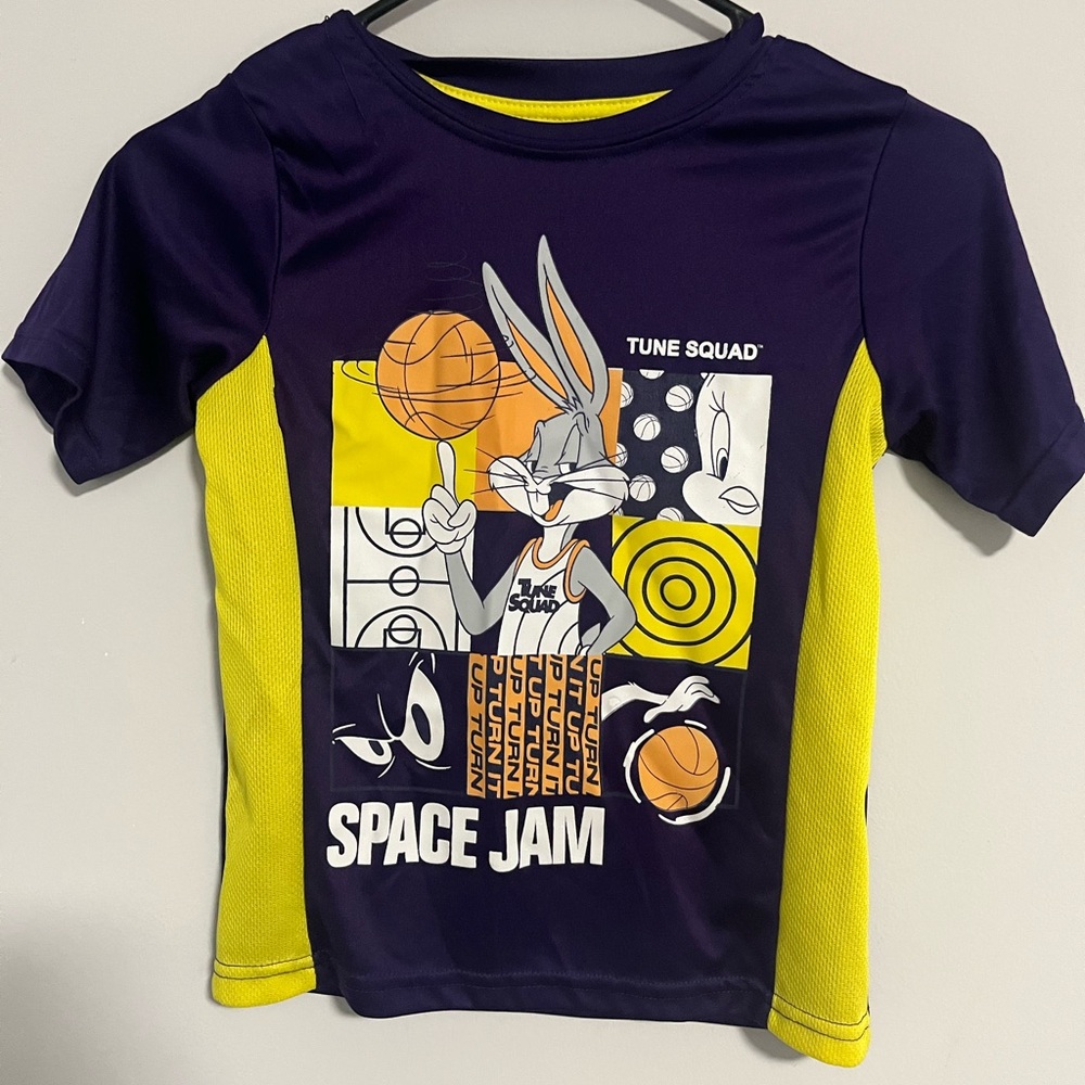 Boys Space Jam shirt
